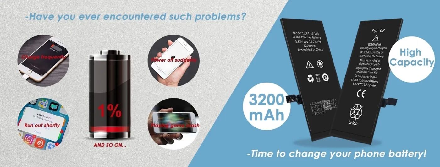 Batería para teléfono de la célula del litio